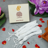 Janeu Yagyopaveet Set of 10 - Traditional Sacred Thread for Religious Ceremonies