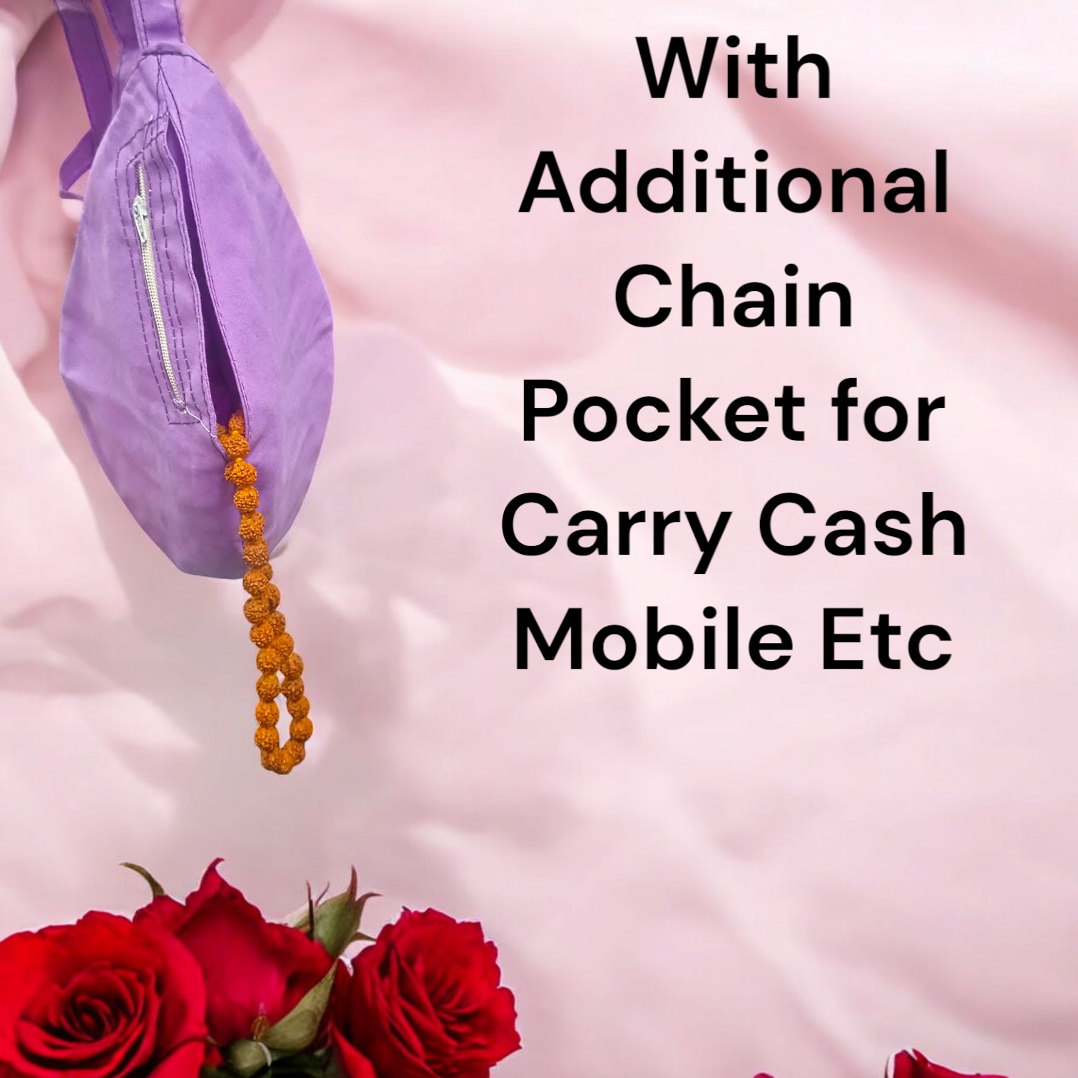 Jay Jagannath Gomukhi Bag - Spiritual and Durable Bag for Devotees.