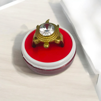 Kachua Diamond Ring - Adjustable Turtle Design Ring with Diamond for Men and Women