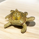 Kachua Shri Yantra - Meru Yantra on Tortoise for Good Luck, Prosperity, and Protection