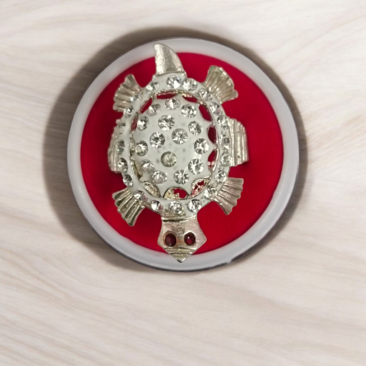 Kachua Tortoise Ring - Adjustable Good Luck Ring for Men and Women, Symbolizing Protection and Prosperity