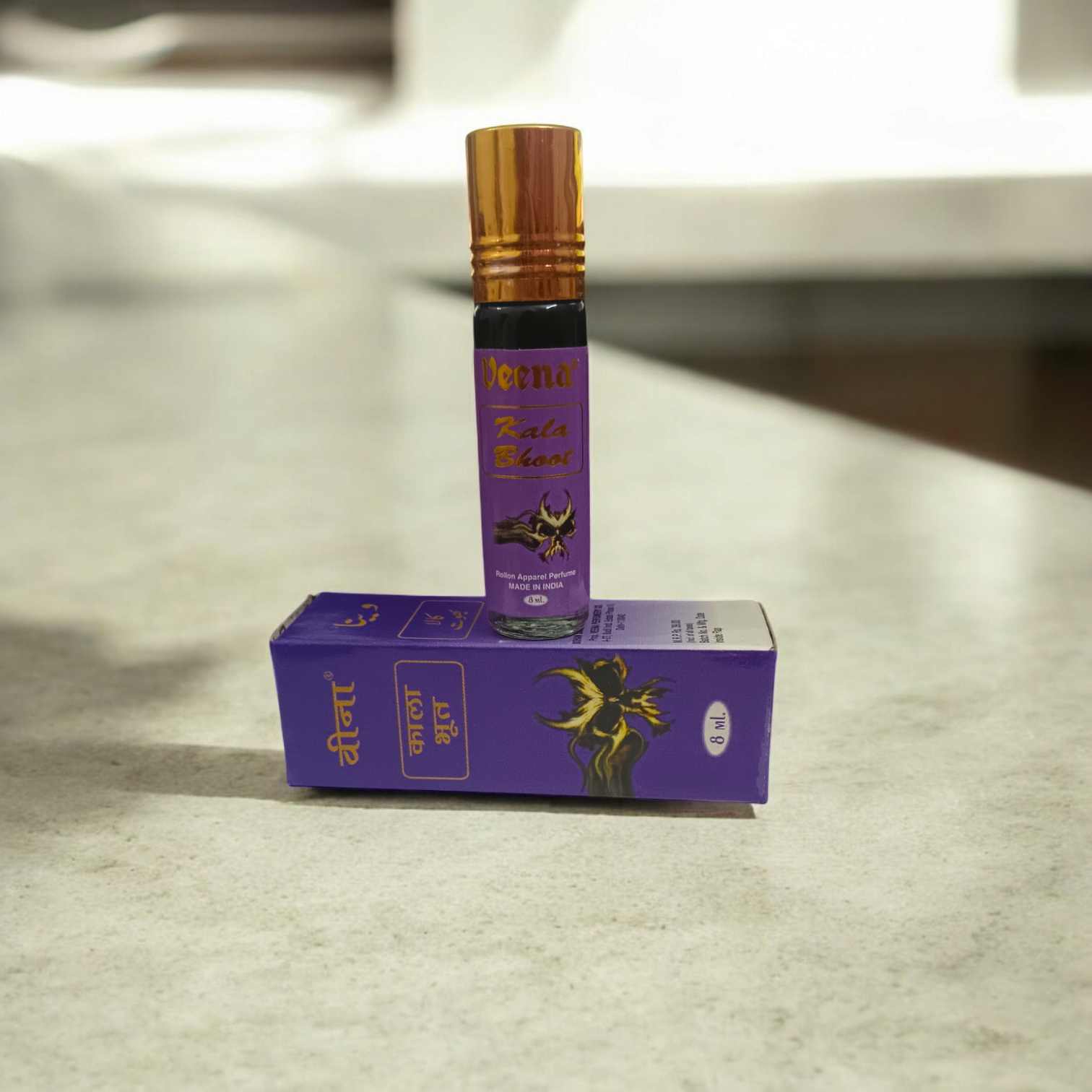 Kala Bhoot Attar | Roll-on Bottle by Veena | Premium Perfume 8ML