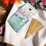 Kasturi Agarbatti Incense Sticks (130g) in Zipper Pack – Natural Musk Fragrance for Puja and Meditation