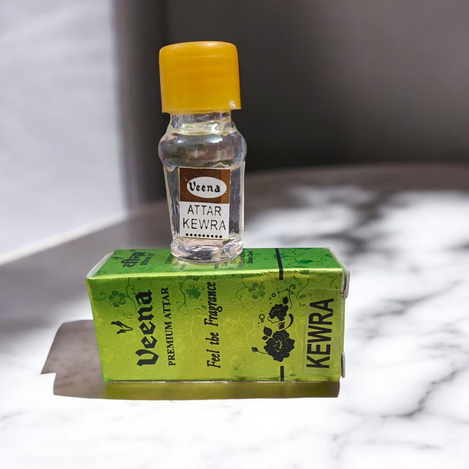 Kewra Attar 2ML&nbsp; premium perfume attar made from natural Kewra flower extract for spiritual use and personal fragrance