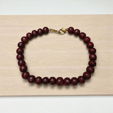 Lab Certified Natural Red Sandalwood Bracelet for Meditation, Healing & Spiritual Use