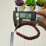 Lab Certified Natural Red Sandalwood Bracelet for Meditation, Healing & Spiritual Use