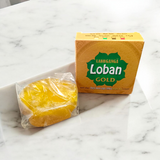 Labhganga Gold Loban incense sticks, made from organic natural resin, perfect for Hawan, Pooja, and spiritual rituals, promoting prosperity and purification