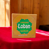 Labhganga Gold Loban incense sticks, made from organic natural resin, perfect for Hawan, Pooja, and spiritual rituals, promoting prosperity and purification