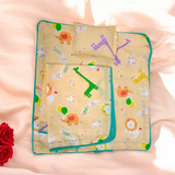 Laddu Gopal Bedsheet With Pillow and Blanket | 8X9 Inch | Suitable for 0-5 No. Laddu Gopal | Krishna Comfortable Bedsheet