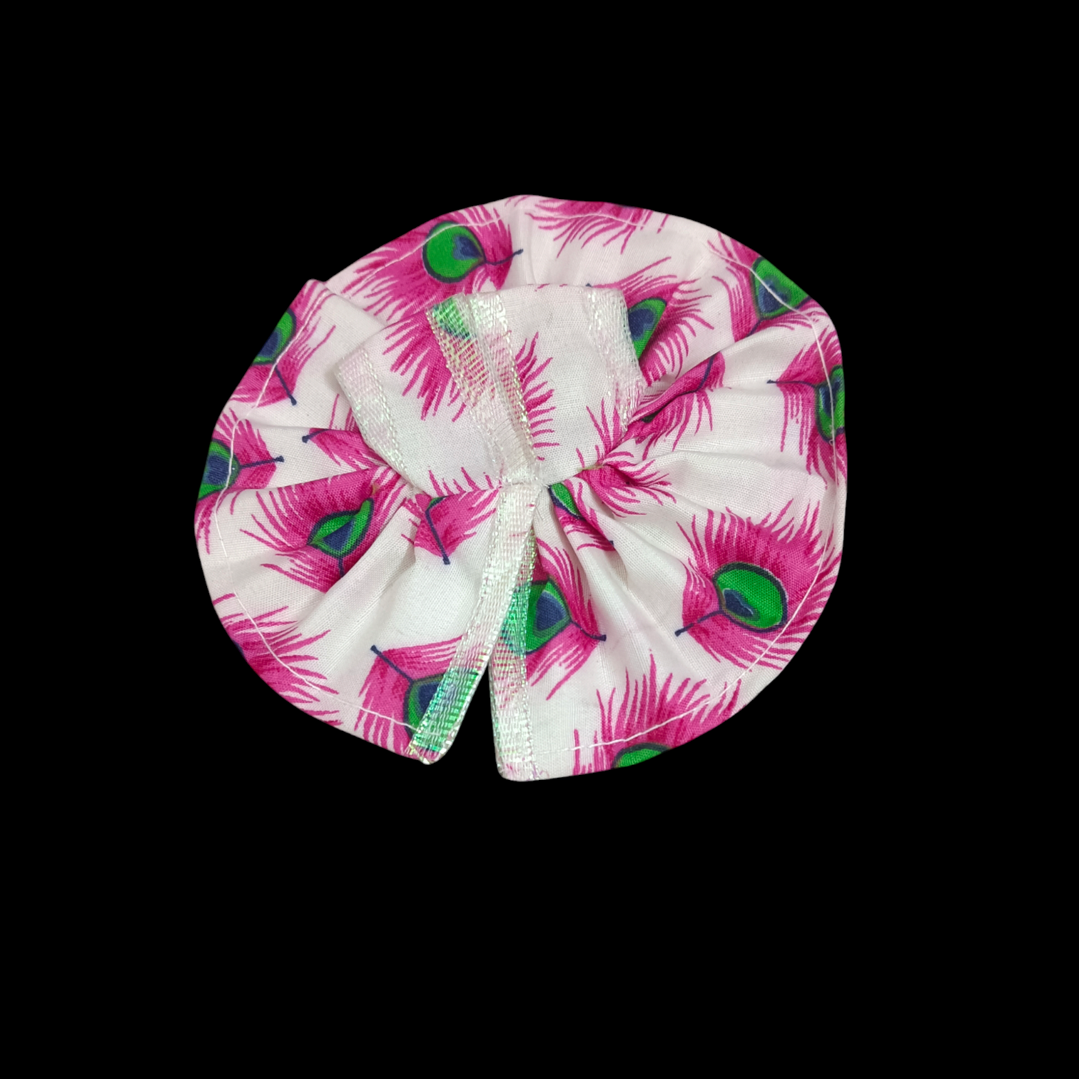 Laddu Gopal Dress made of soft cotton, Size 1 No., perfect for daily worship and pooja ceremonies.