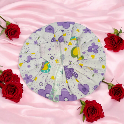 Laddu Gopal Dress made of soft cotton, Size 2 No., perfect for daily worship and pooja ceremonies.