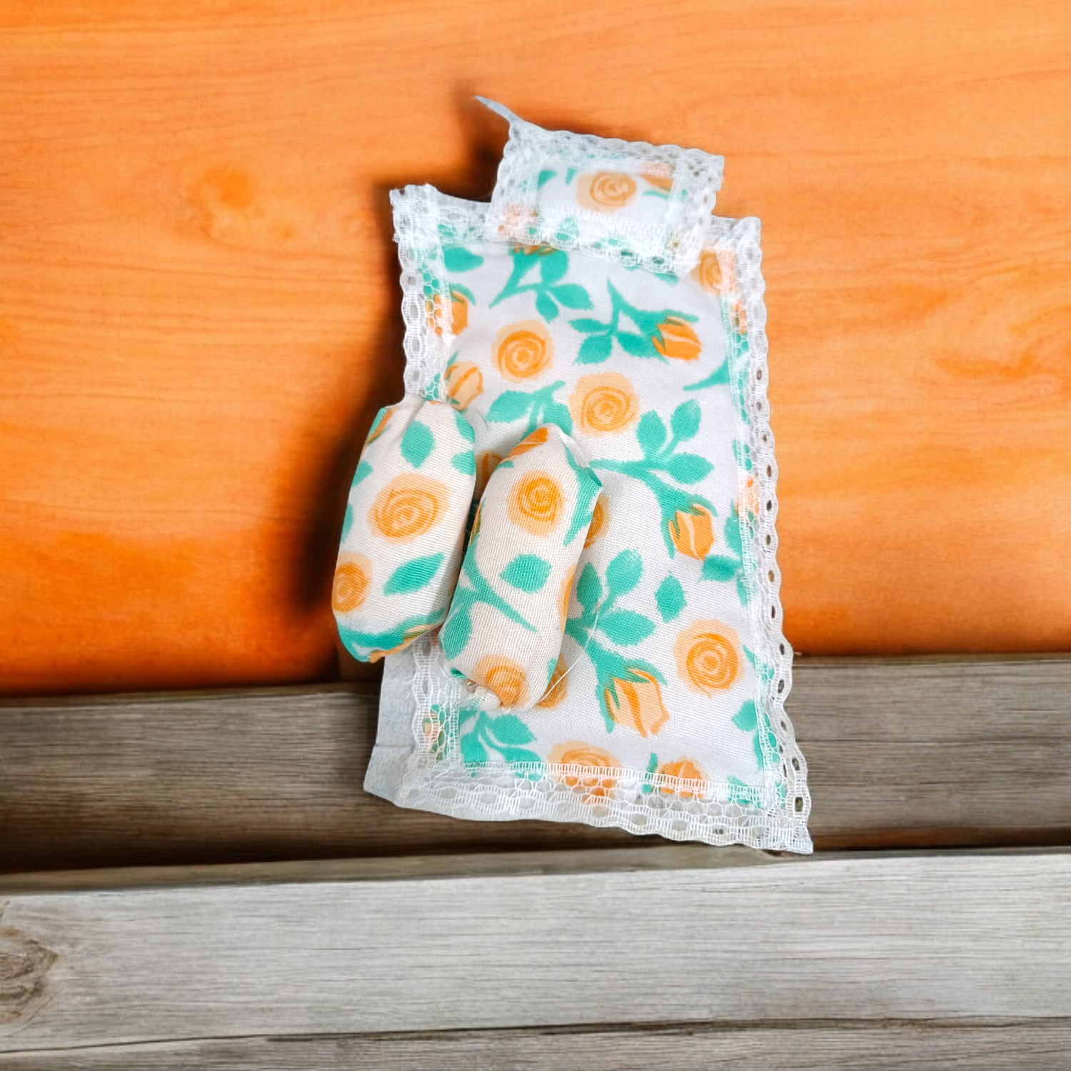 Laddu Gopal Gaddi Pillow Set | Suitable for 0-3 No. Laddu Gopal | Krishna Comfortable Aasan