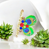 Laddu Gopal Morpankh Mukut | Peacock Design