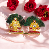 Laddu Gopal Mukut - Elegant Crown for Bal Gopal


