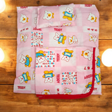 Laddu Gopal Puffed Bedsheet With Pillow and Blanket | Suitable for 0-4 No. Krishna Comfortable Bedsheet