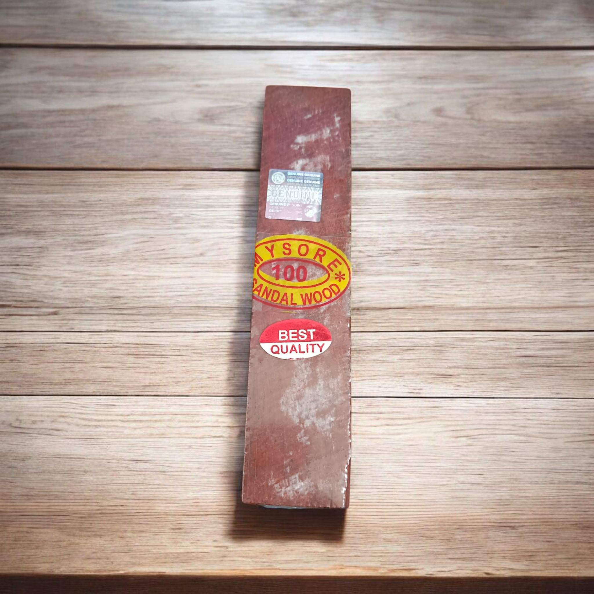 Lal Chandan Lakdi (Red Sandalwood Stick) for religious usage and healing purposes, available in a 30-40 gram pack for puja rituals and aromatherapy