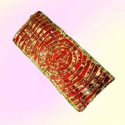 Lal Chunni | Mata Rani Red Chuniri | 1 Meter | Puja & Temple Cloth