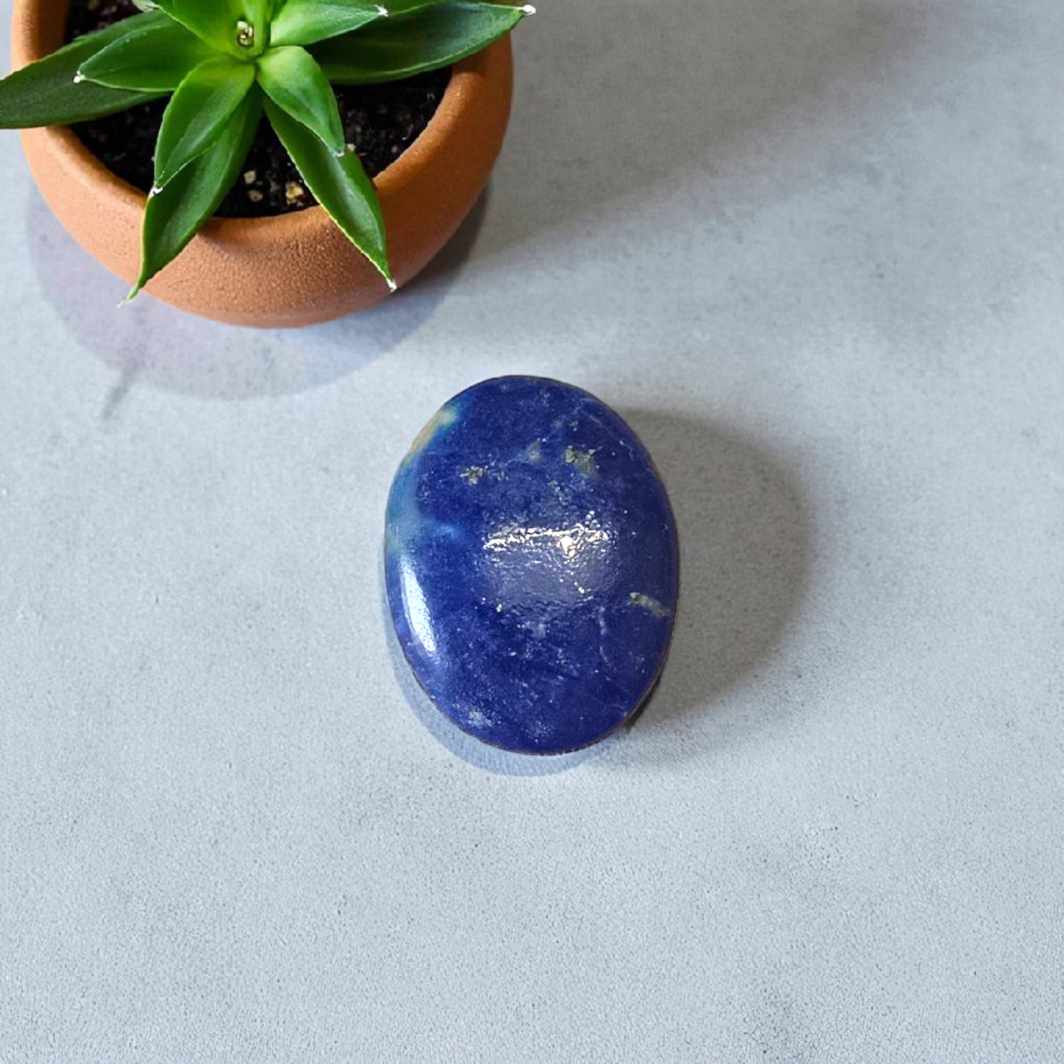 Lapis Lazuli Stone - Deep Blue Natural Healing Crystal for Spiritual Growth and Emotional Balance