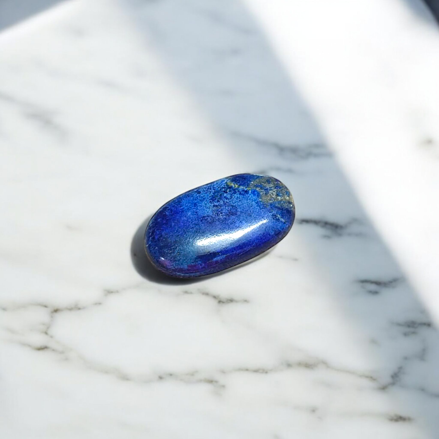 Lapis Lazuli Stone - Deep Blue Natural Healing Crystal for Spiritual Growth and Emotional Balance