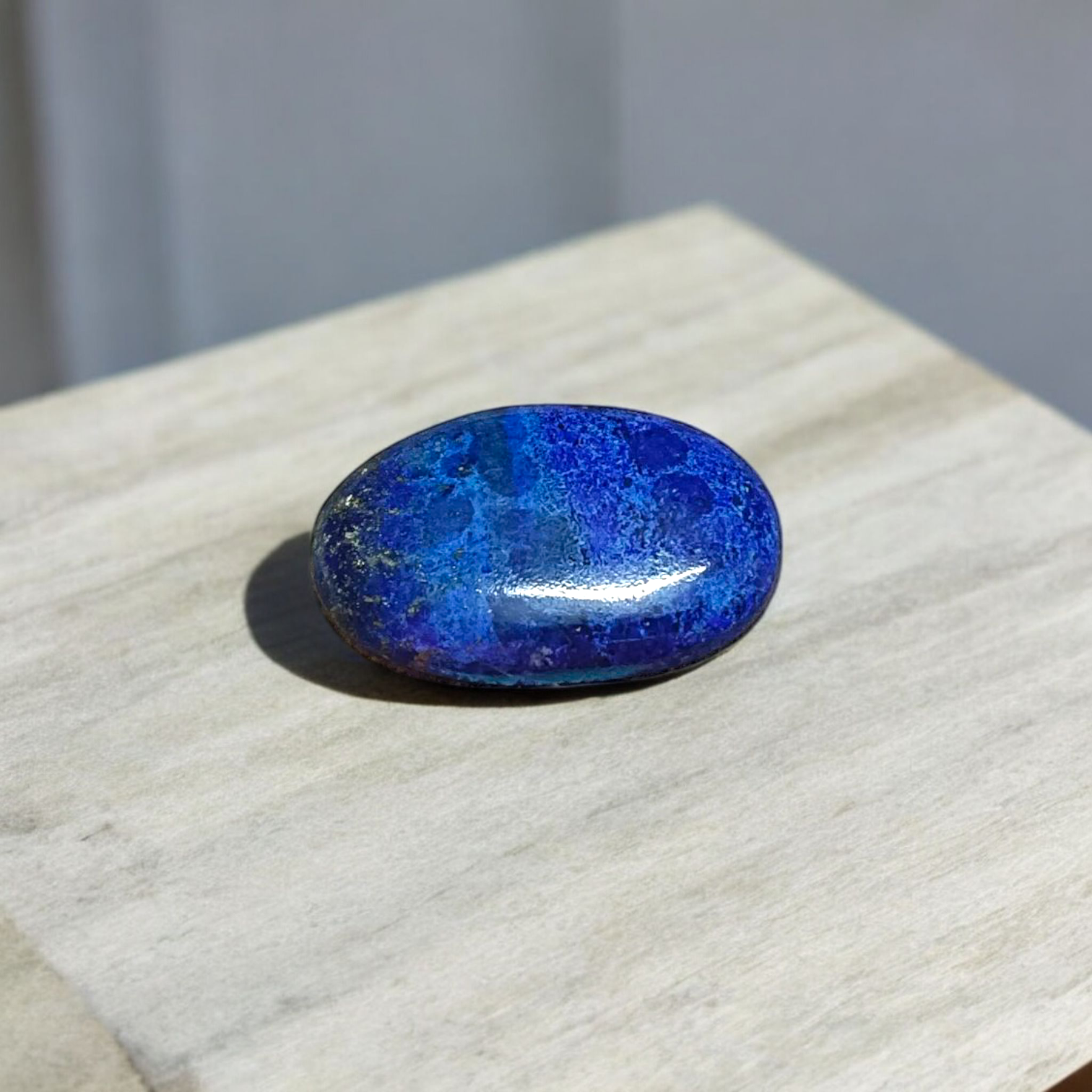 Lapis Lazuli Stone - Deep Blue Natural Healing Crystal for Spiritual Growth and Emotional Balance