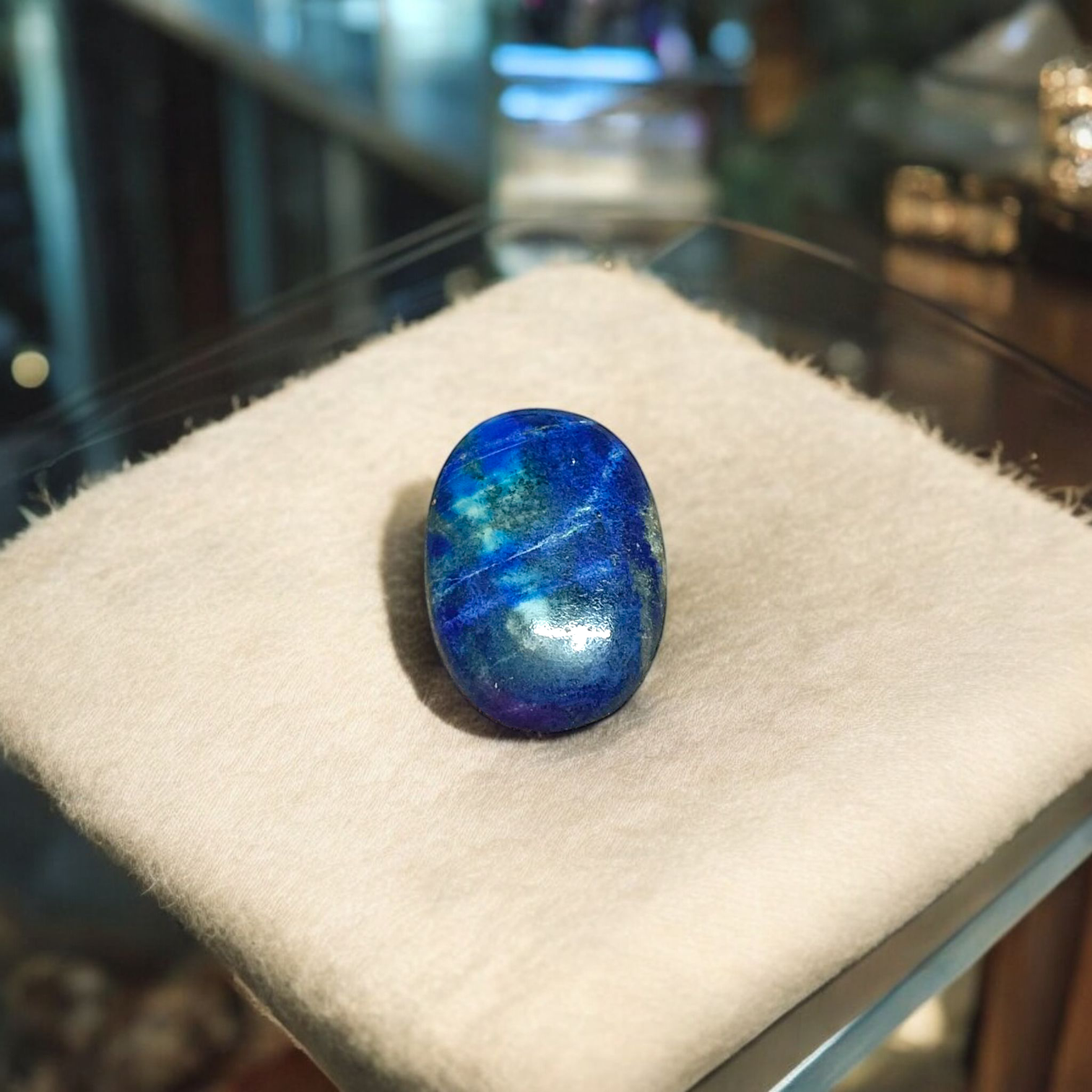 Lapis Lazuli Stone - Deep Blue Natural Healing Crystal for Spiritual Growth and Emotional Balance