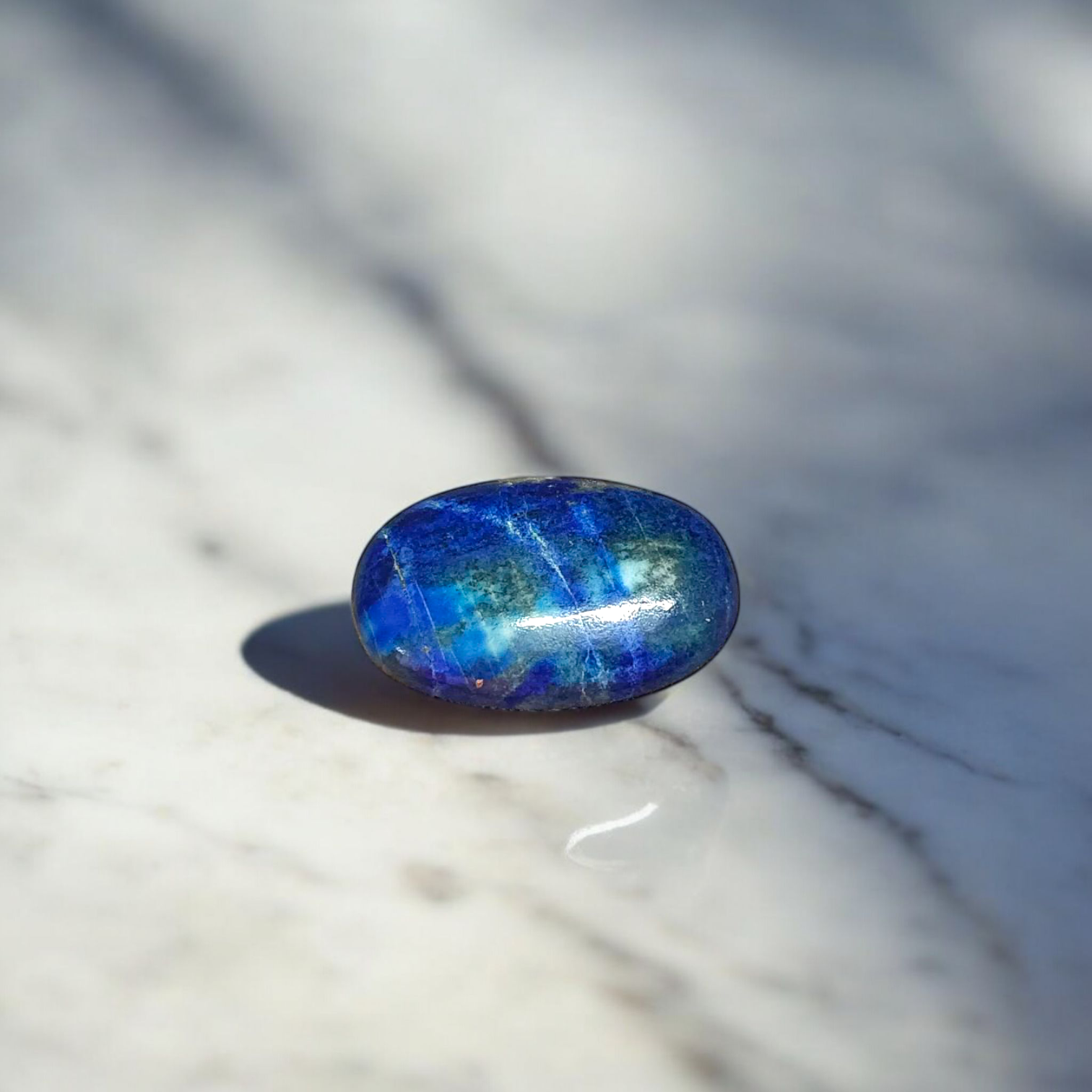 Lapis Lazuli Stone - Deep Blue Natural Healing Crystal for Spiritual Growth and Emotional Balance