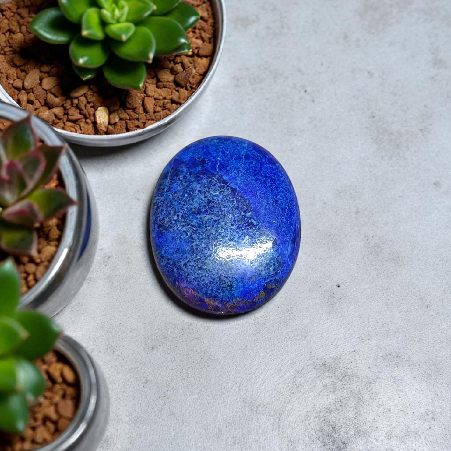 Lapis Lazuli Stone - Deep Blue Natural Healing Crystal for Spiritual Growth and Emotional Balance