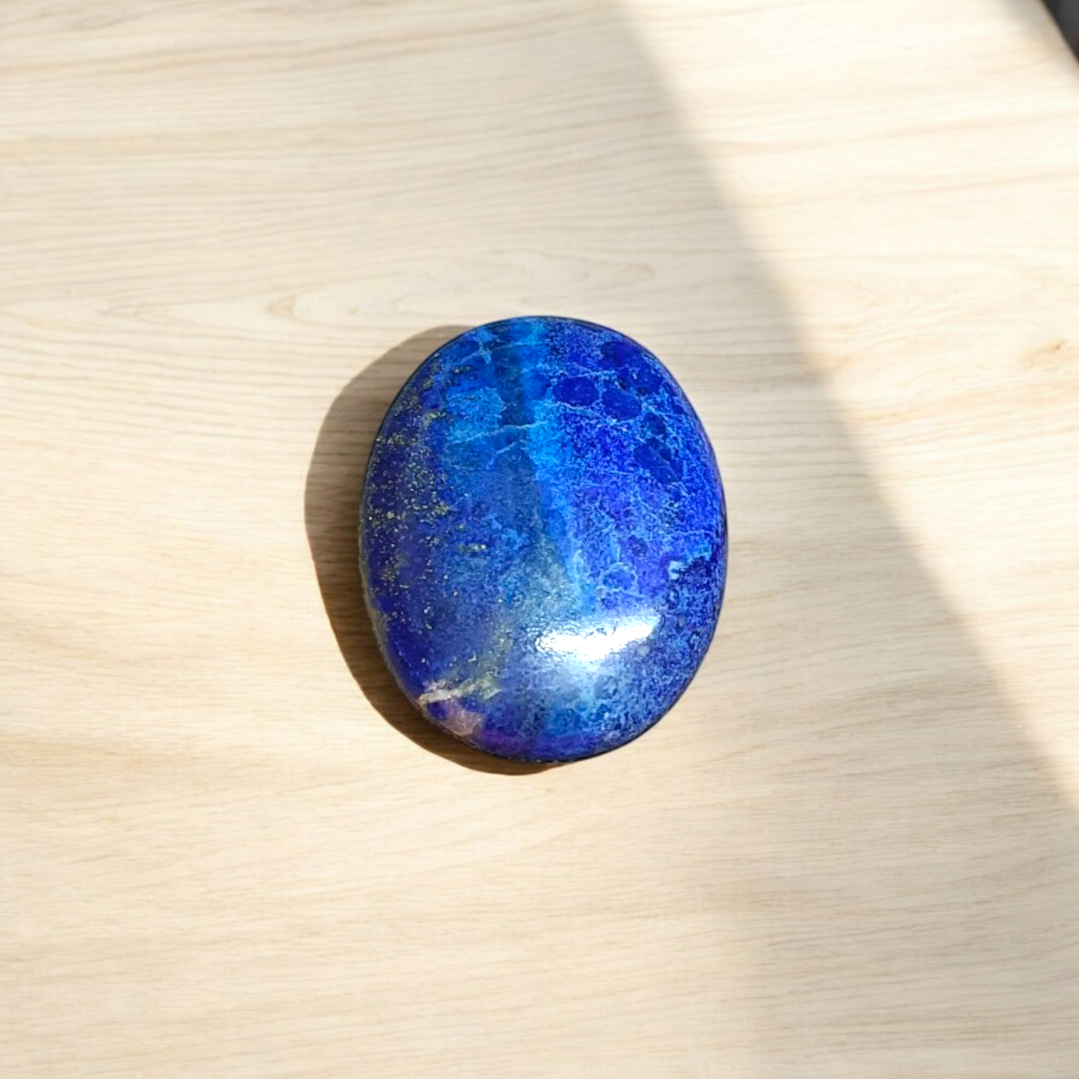 Lapis Lazuli Stone - Deep Blue Natural Healing Crystal for Spiritual Growth and Emotional Balance