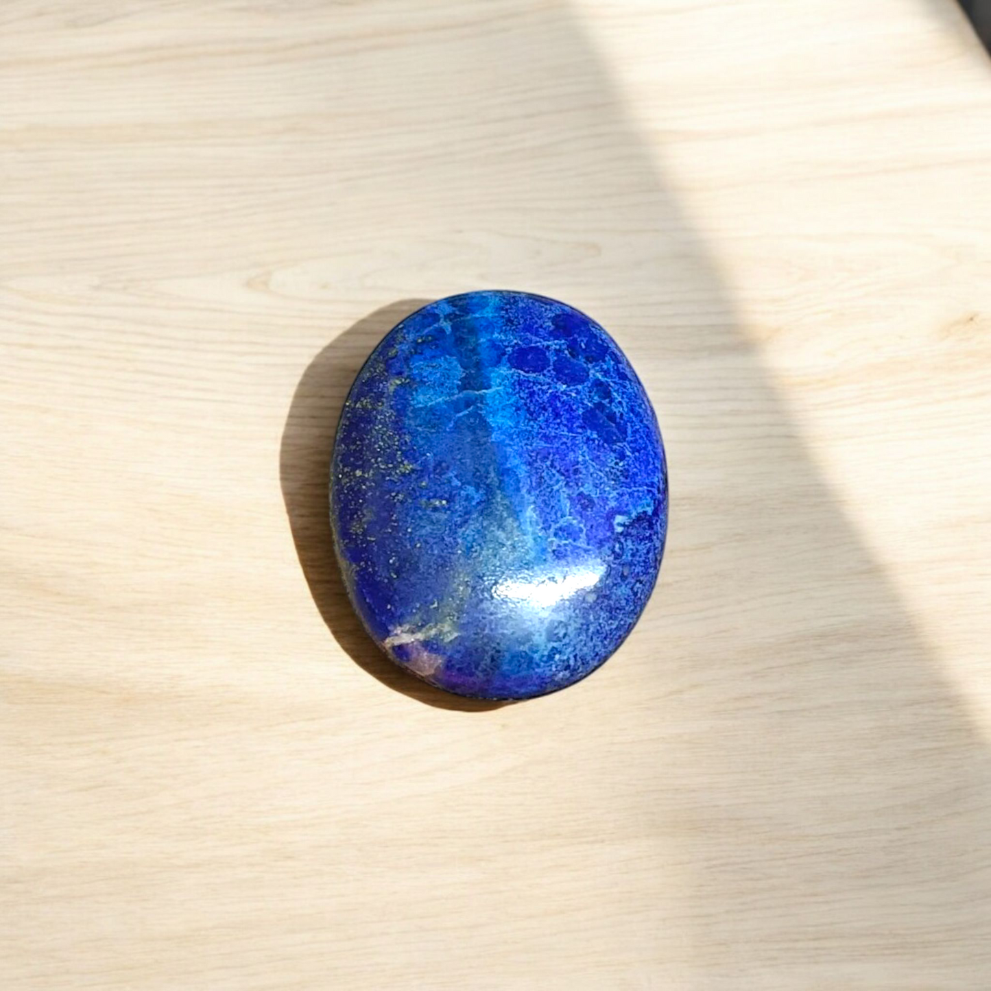 Lapis Lazuli Stone - Deep Blue Natural Healing Crystal for Spiritual Growth and Emotional Balance