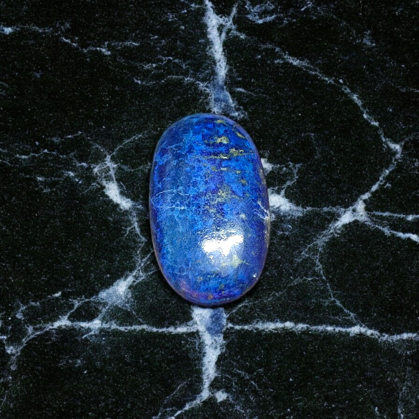 Lapis Lazuli Stone - Deep Blue Natural Healing Crystal for Spiritual Growth and Emotional Balance