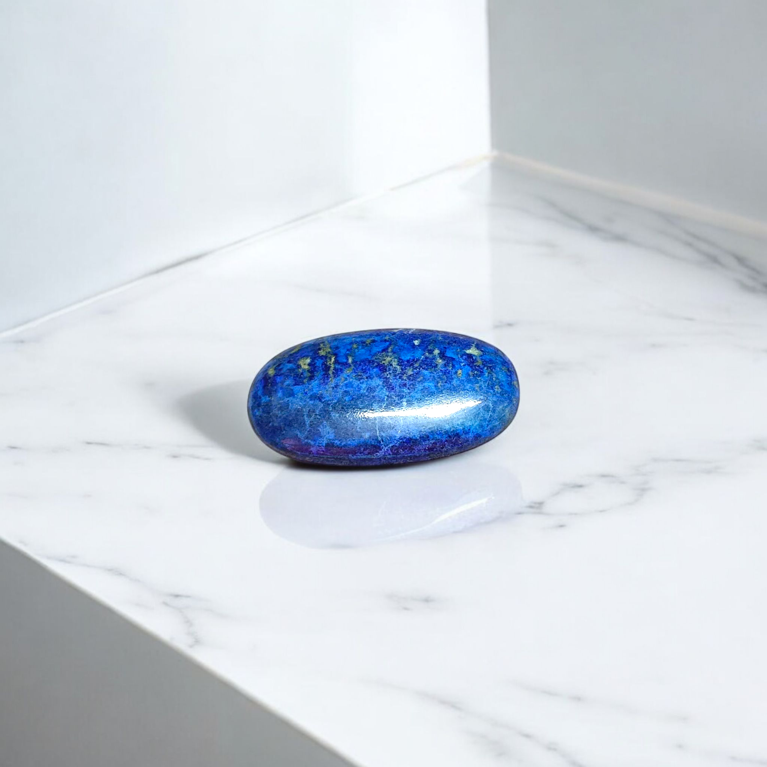 Lapis Lazuli Stone - Deep Blue Natural Healing Crystal for Spiritual Growth and Emotional Balance