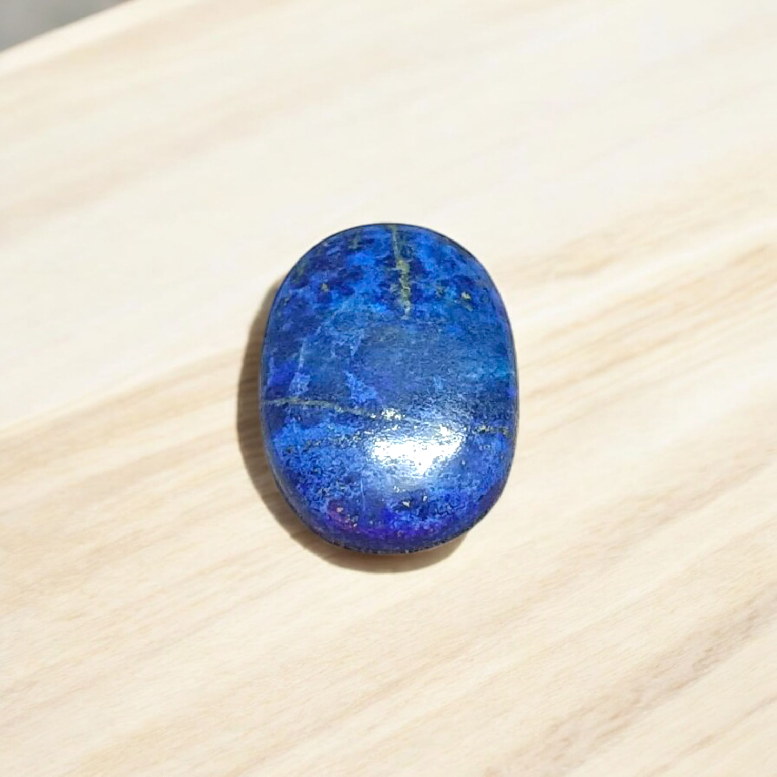 Lapis Lazuli Stone - Deep Blue Natural Healing Crystal for Spiritual Growth and Emotional Balance