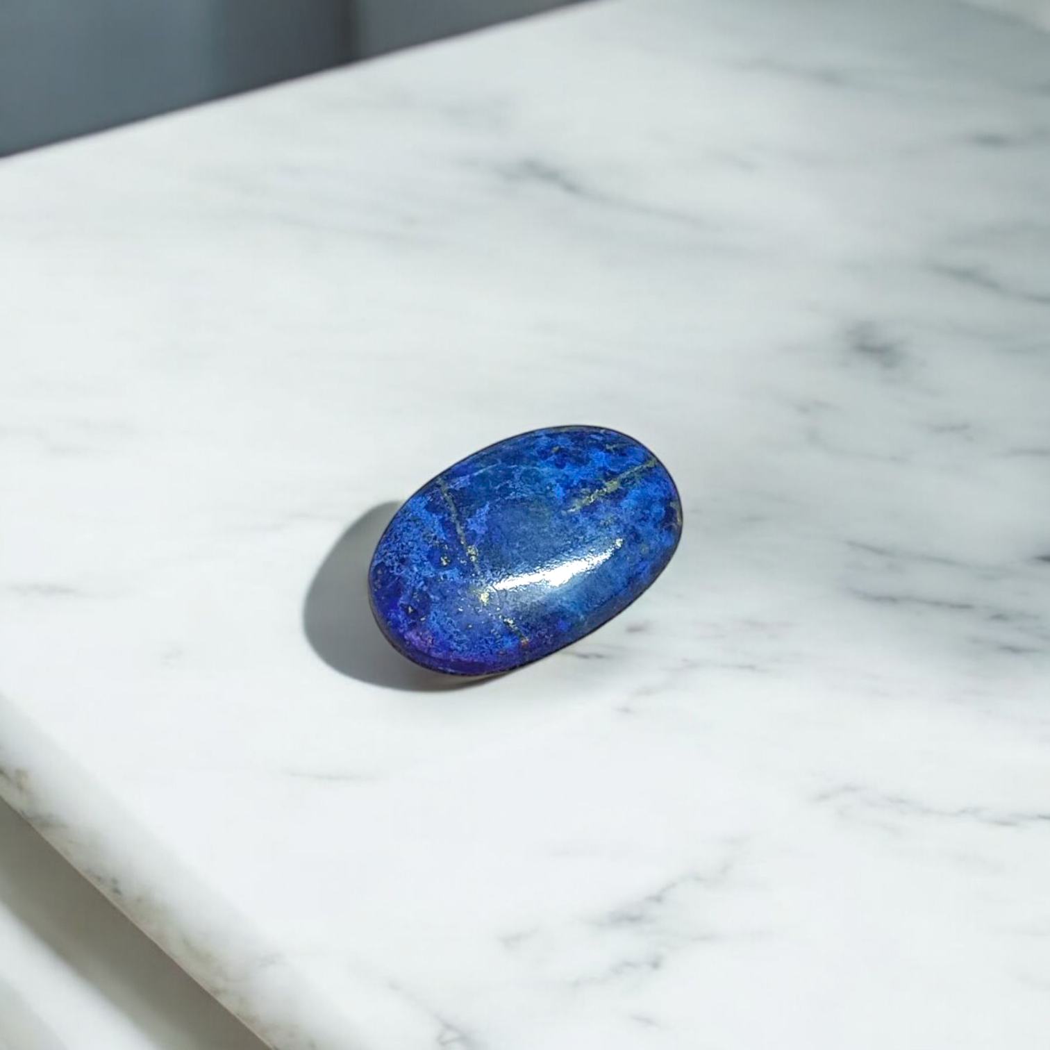 Lapis Lazuli Stone - Deep Blue Natural Healing Crystal for Spiritual Growth and Emotional Balance