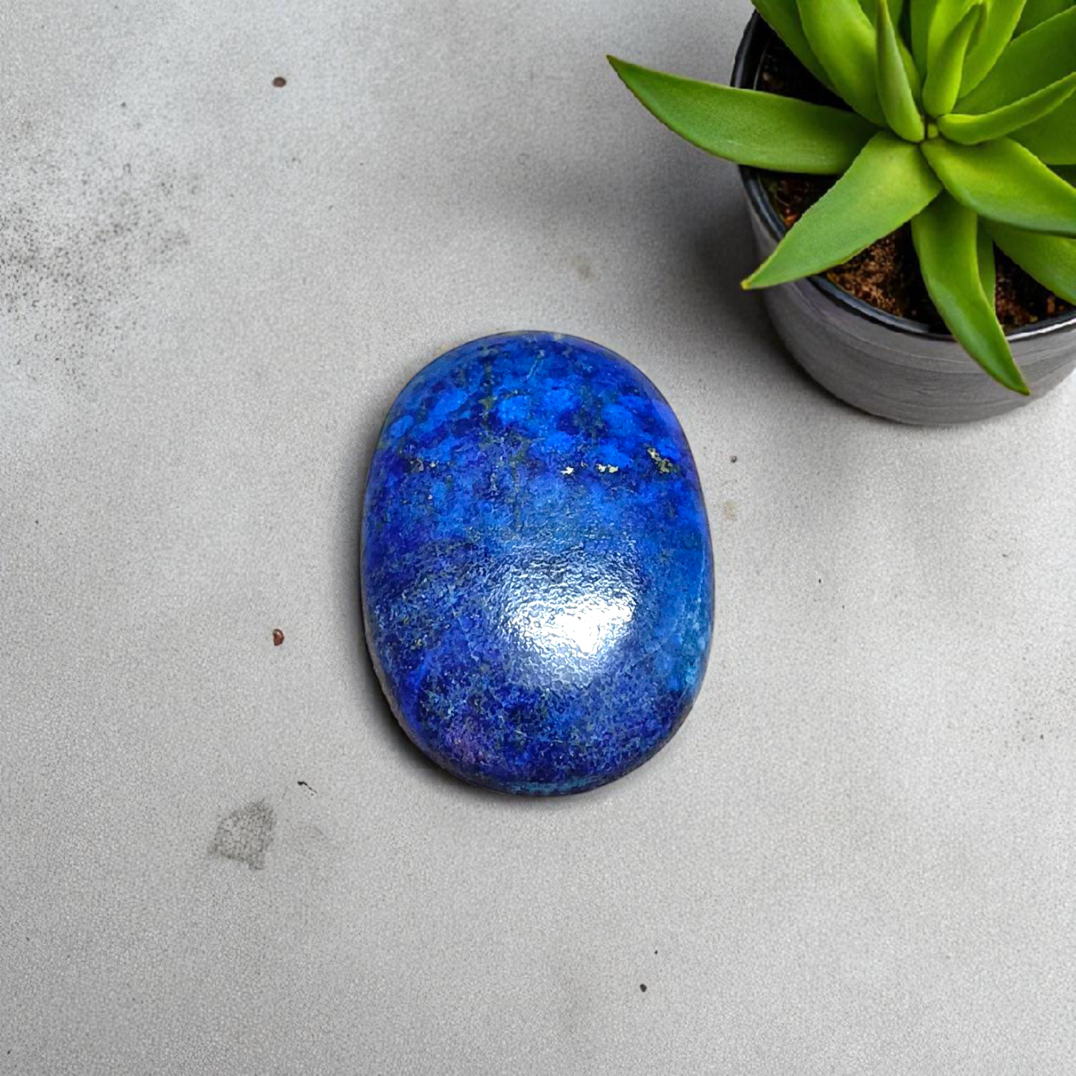 Lapis Lazuli Stone - Deep Blue Natural Healing Crystal for Spiritual Growth and Emotional Balance