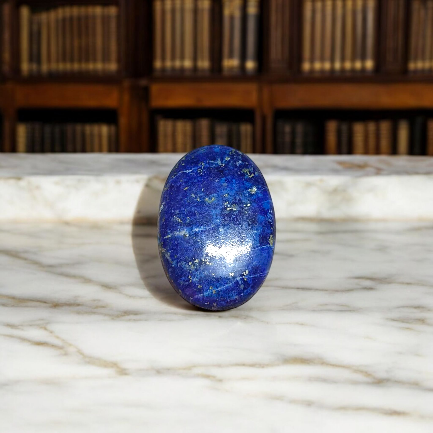 Lapis Lazuli Stone - Deep Blue Natural Healing Crystal for Spiritual Growth and Emotional Balance