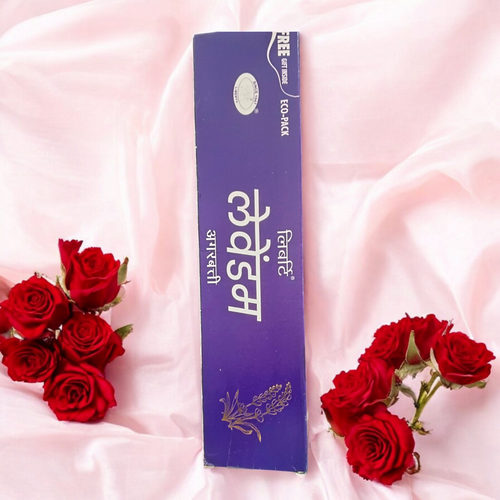 Lavender Incense Sticks Economy Pack with Free Gift | Liberty