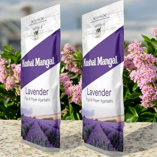 Lavender Incense Sticks Kushal Mangal Natural Dhoop Agarbatti