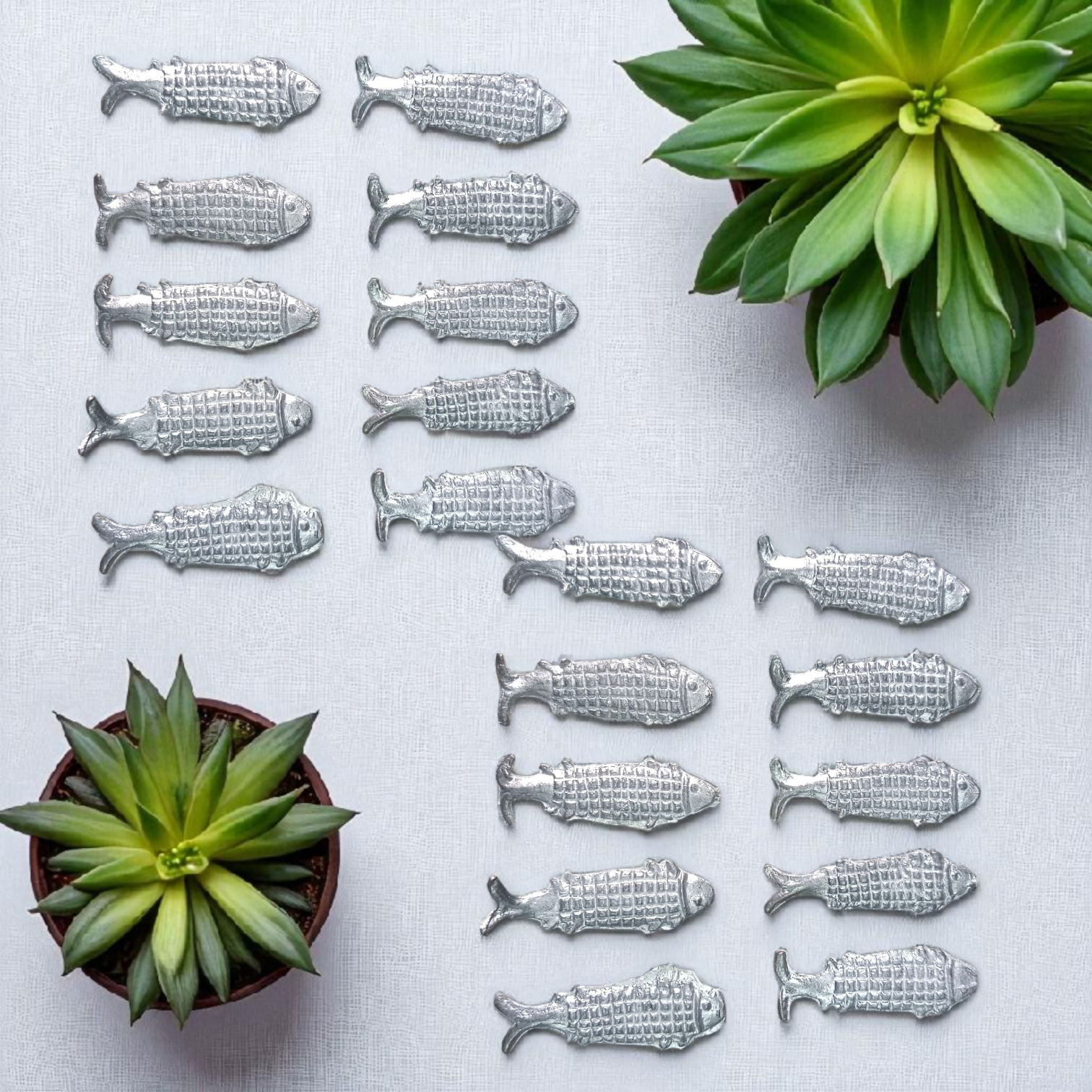 Lead Fish for Remedies, a Ranga Fish designed as per Lal Kitab to remove Shani Dosh, brings prosperity, peace, and protection