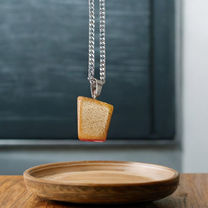 Leopard Skin Jasper Stone Pendant on a Chain - Lab Certified for Spiritual Healing and Fashion