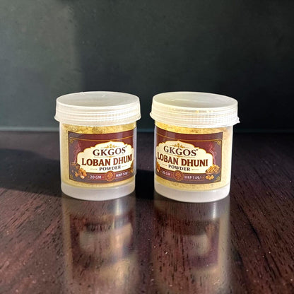 Loban Dhuni Powder Set of 5 Packs 100g Each Herbal Dhoop Havan Powder for Puja Home Fragrance