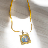 Maa Kali Vashikaran Locket featuring a powerful Vashikaran Yantra design, used for attracting success, protection, and spiritual empowerment.