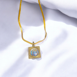 Maa Kali Vashikaran Locket featuring a powerful Vashikaran Yantra design, used for attracting success, protection, and spiritual empowerment.