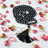 Magnet Mala with 108+1 Lab Certified Magnetic Beads (8mm), ideal for meditation, healing, and stress relief