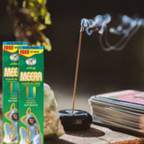 Meera Incense Sticks in an economy pack with a calming aroma and free gift inside, perfect for puja, meditation, and creating a peaceful atmosphere.
