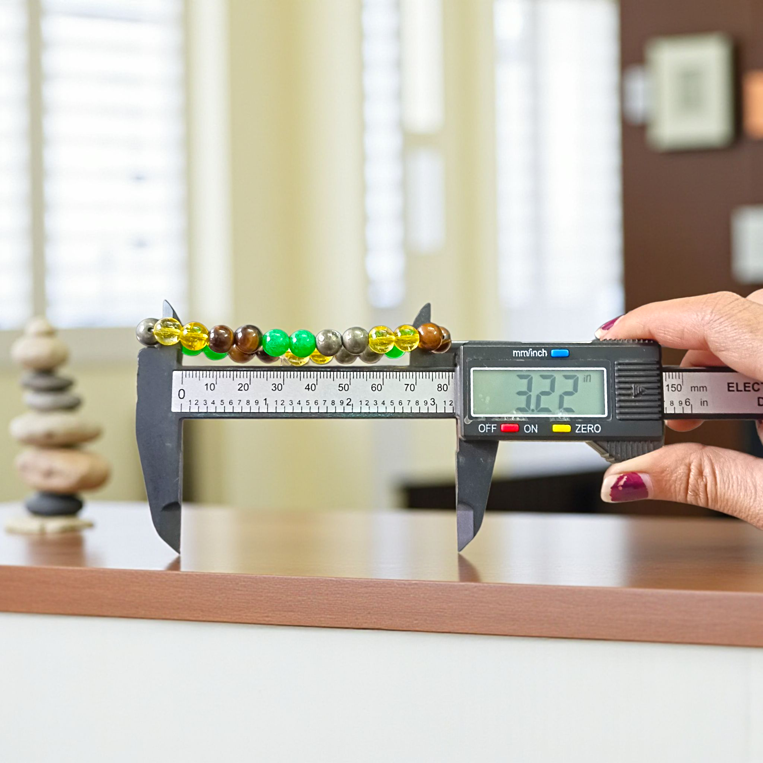 Money Magnet Bracelet with 8mm lab certified natural beads for attracting wealth, boosting confidence, and supporting goal manifestation