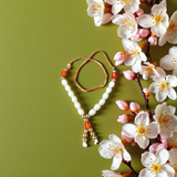 Moti Mala for Temple Use – A high-quality pearl mala used for worship, meditation, and spiritual practices