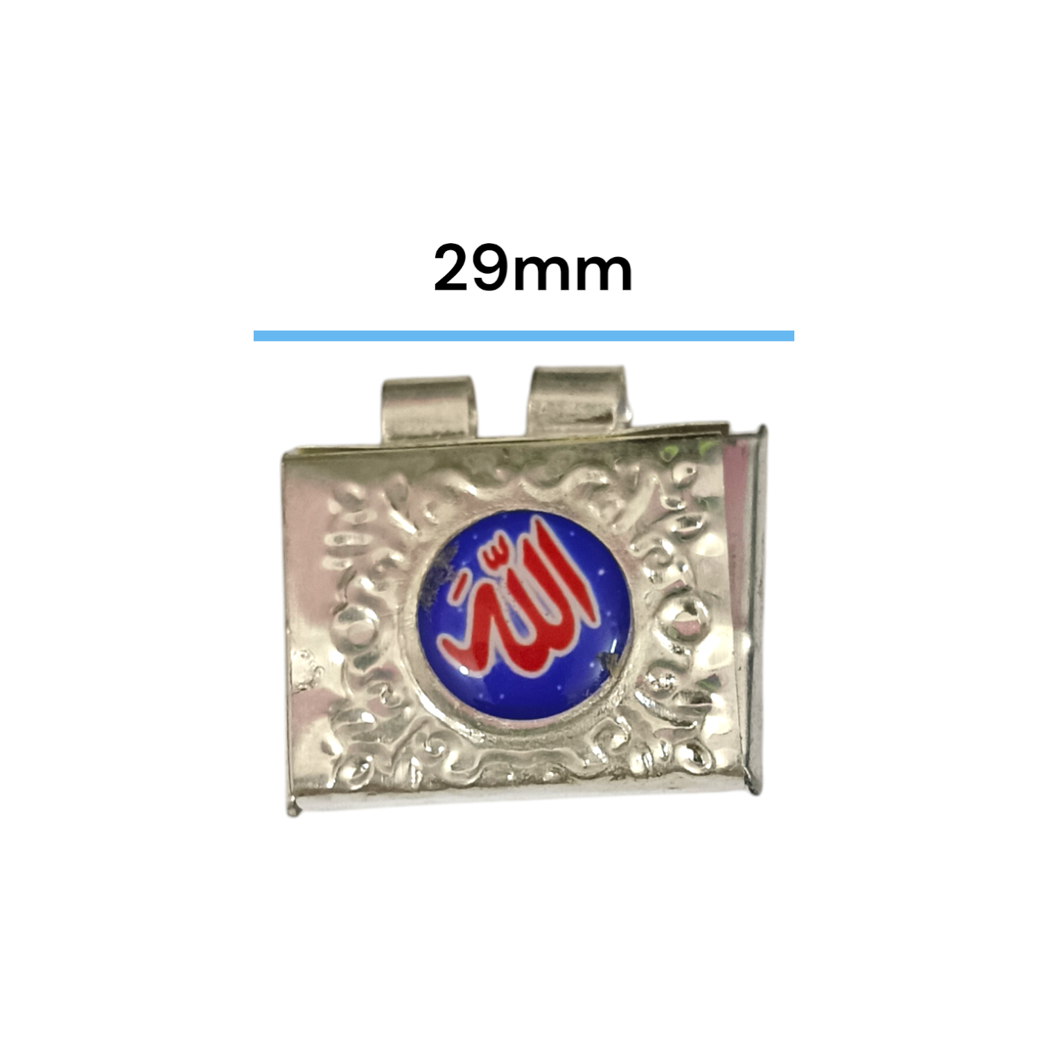 Muslim Silver Square Design Taweez With Free Bhojpatra Sheet | Special For Muslim Tantra | Spiritual Amulet Set Of 5