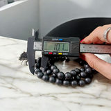 Natural Ebony Karungali Mala – 10-11MM Beads | Strength & Protection 