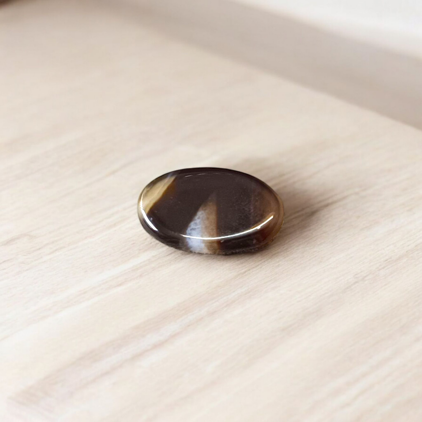 Natural Lab Certified Black Sulemani Hakik Stone for Spiritual Protection and Balance