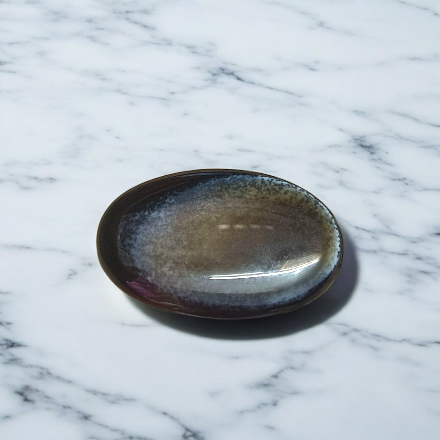Natural Lab Certified Black Sulemani Hakik Stone for Spiritual Protection and Balance